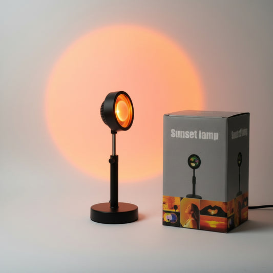 Sunset Projection Lamp with Remote | RGB LED Room Light