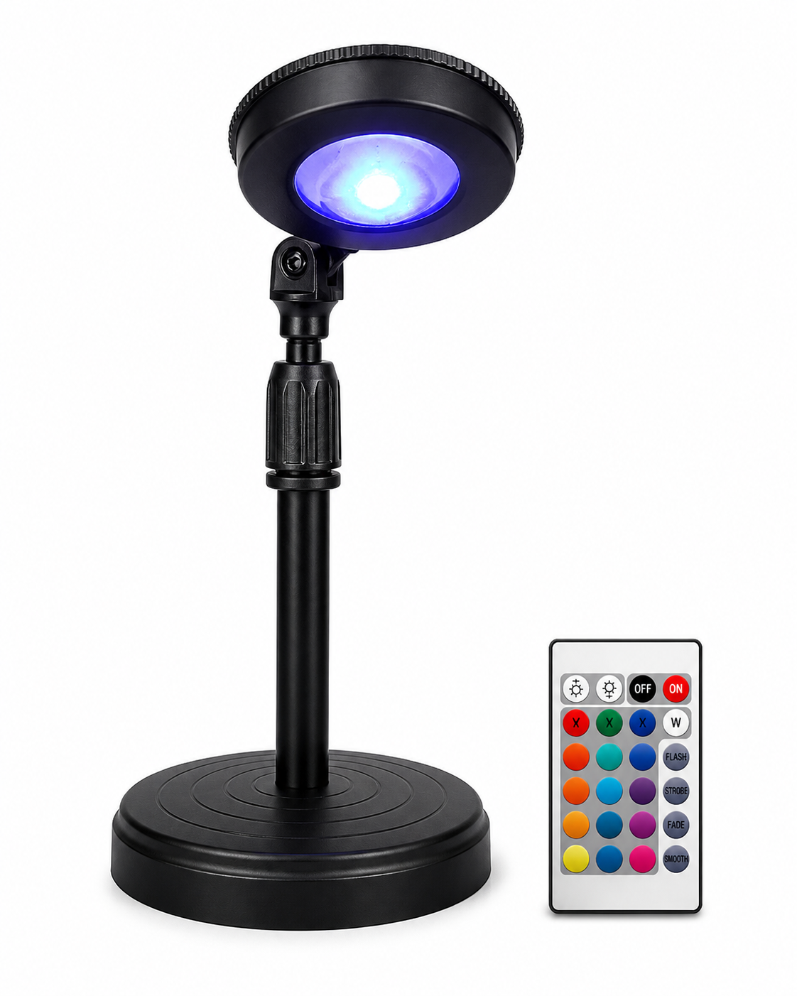 Sunset Projection Lamp with Remote | RGB LED Room Light